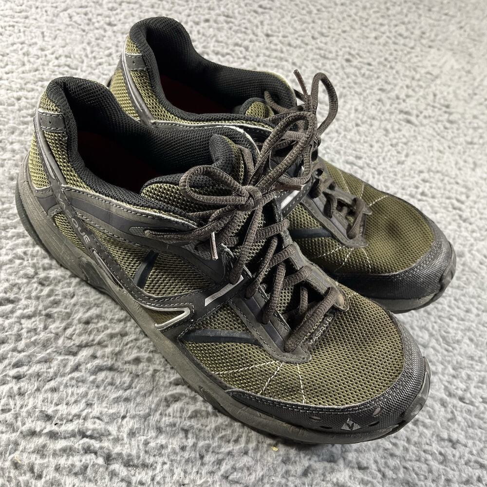 Vasque Men's Hiking Shoes Size 9.5 M Green Gray Low Cut Outdoor Trail Sneakers